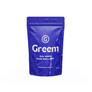Nos peintures thermolaquées RAL 5002 Bleu Brillant - 500g - Greem