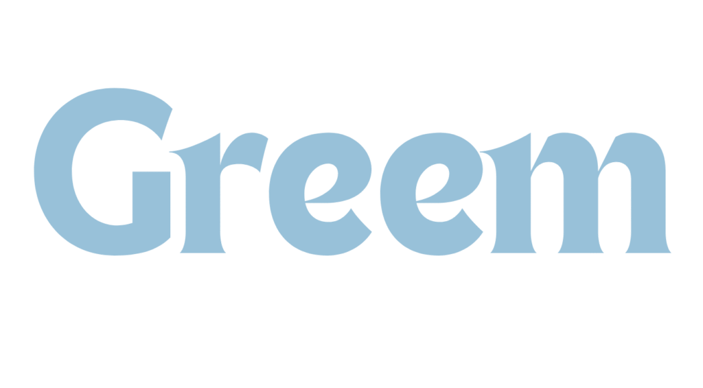 Logo Greem, spécialiste de la peinture en poudre pour thermolaquage