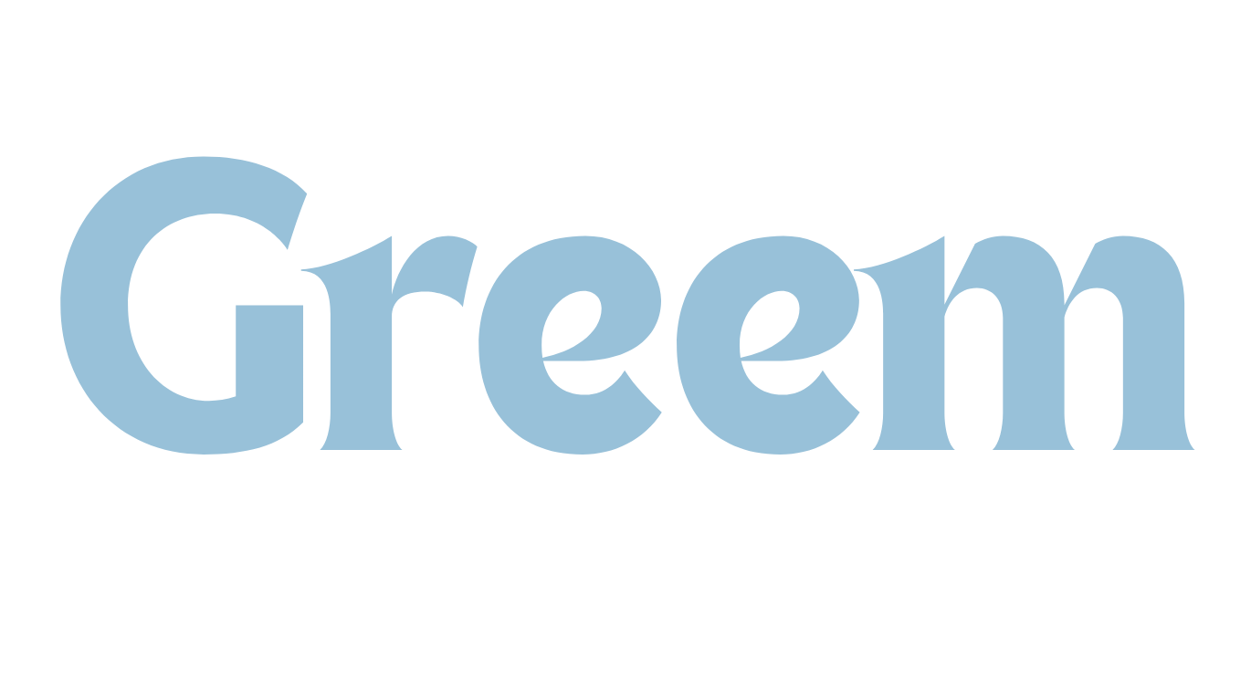 Logo Greem, spécialiste de la peinture en poudre pour thermolaquage