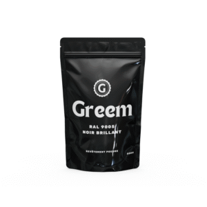 Nos peintures thermolaquées RAL 9005 Noir Brillant - 500g - Greem